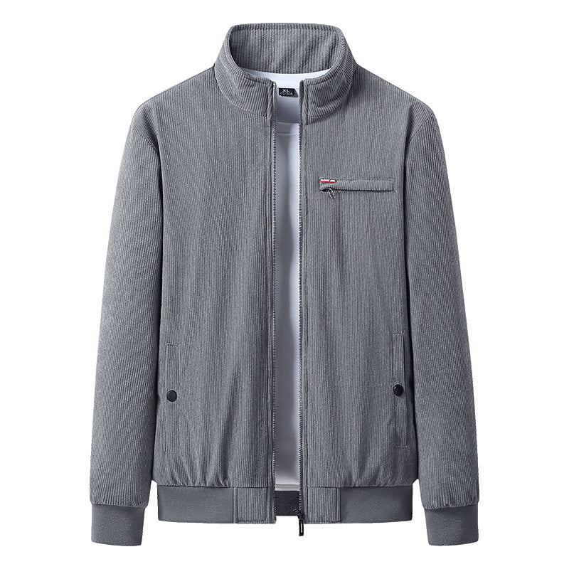 Herren Strickjacke mit hohem Kragen Echo Archiv