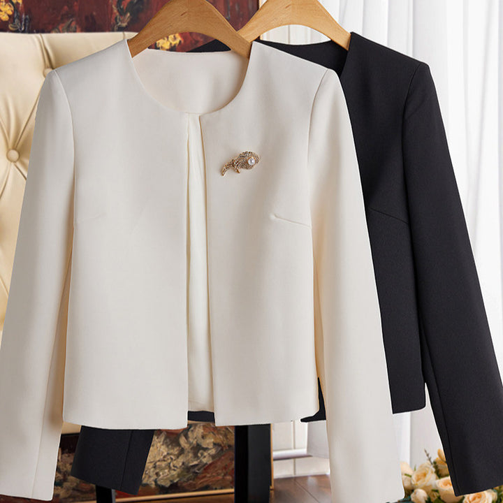 Damen Elegante Blazerjacke mit schickem Verschluss Echoarchiv