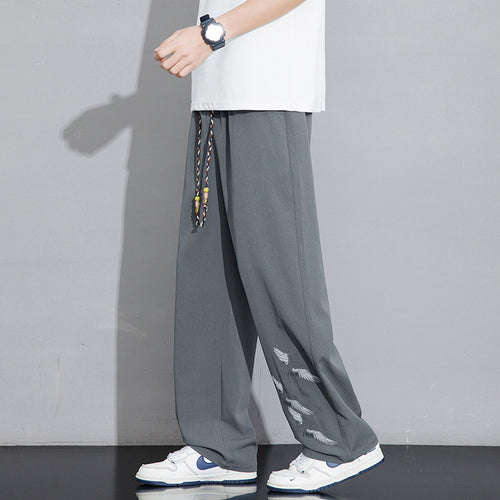 Herren Entspannte Pluderhose mit verstellbarem Bund Echo Archiv