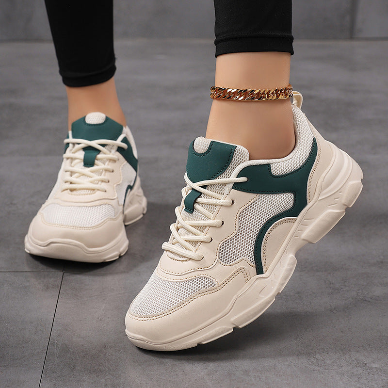 Damen nan moderner Komfort-Sneaker im Retro-Look mit atmungsaktivem Mesh, gepolsterter Ferse und profiliertem Leichtsohlenaufbau Echo Archiv