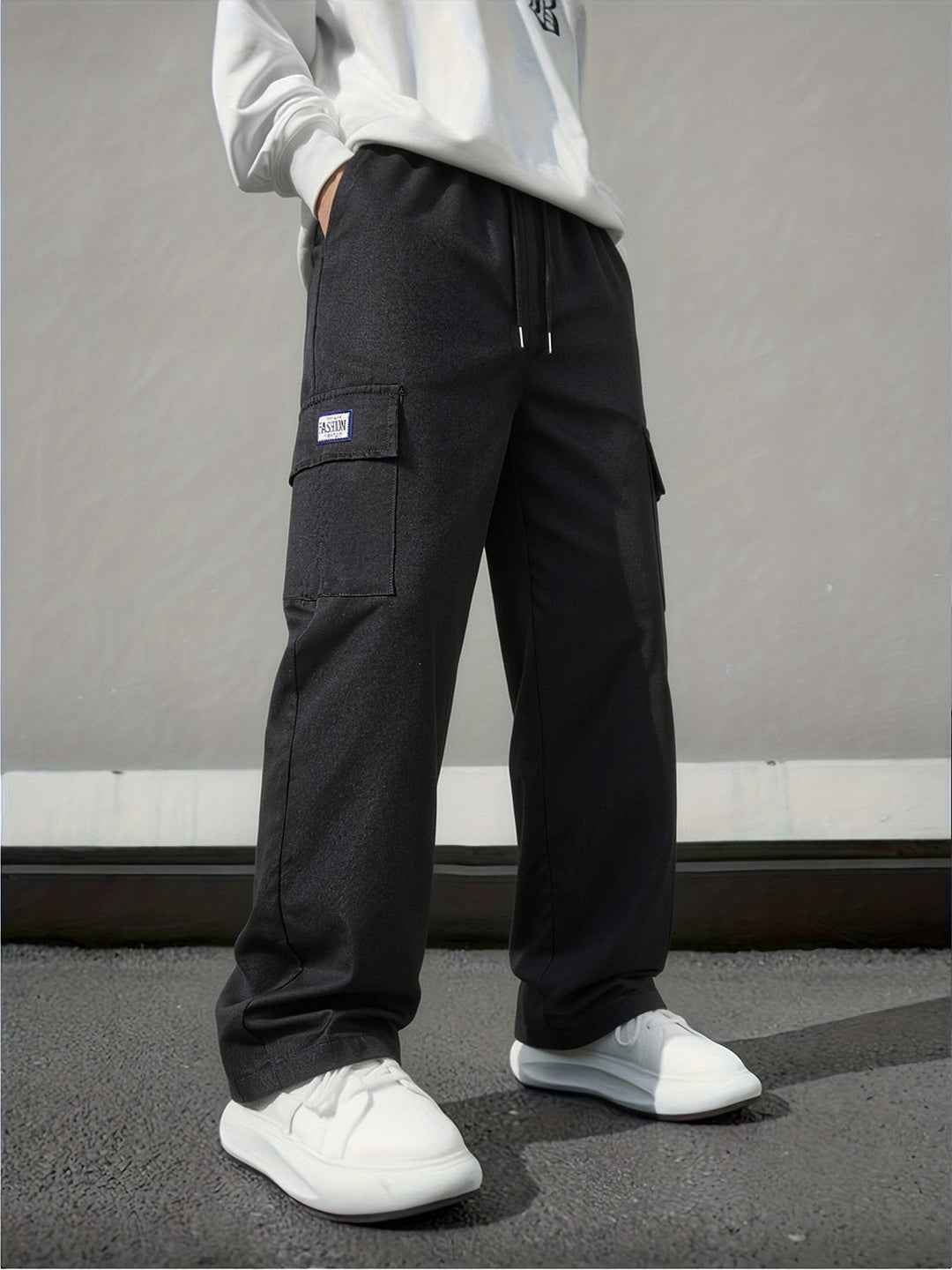 Herren Modische Cargo-Hose Echo Archiv