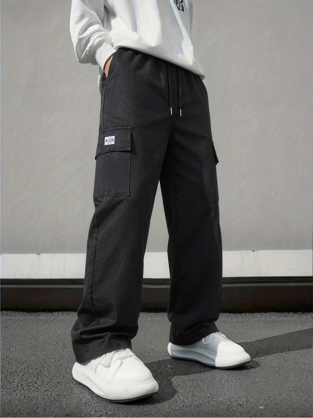 Herren Modische Cargo-Hose Echo Archiv
