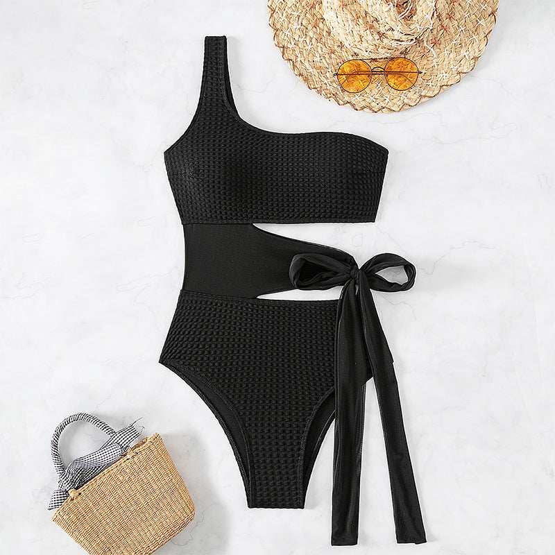 Damen Asymmetrischer Bikini mit eleganter Wickeloptik Echo Archiv