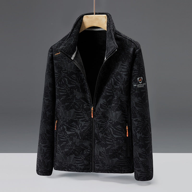 Damen Fleecejacke mit floralem Muster Echo Archiv