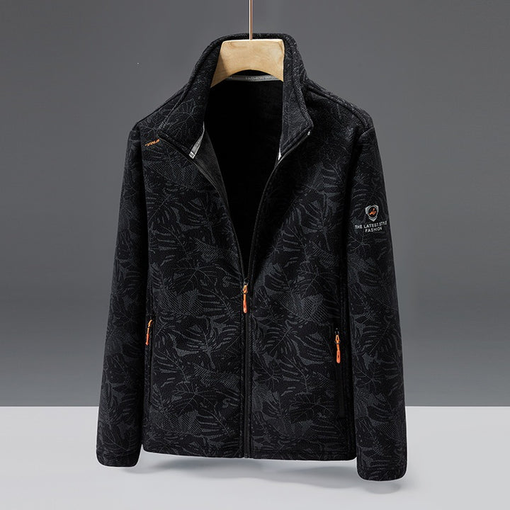 Damen Fleecejacke mit floralem Muster Echo Archiv