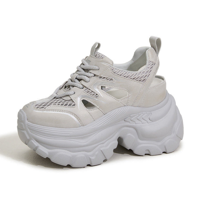 Damen Chunky Sneakers mit atmungsaktiver Netzstruktur und komfortabler Dämpfung Echo Archiv