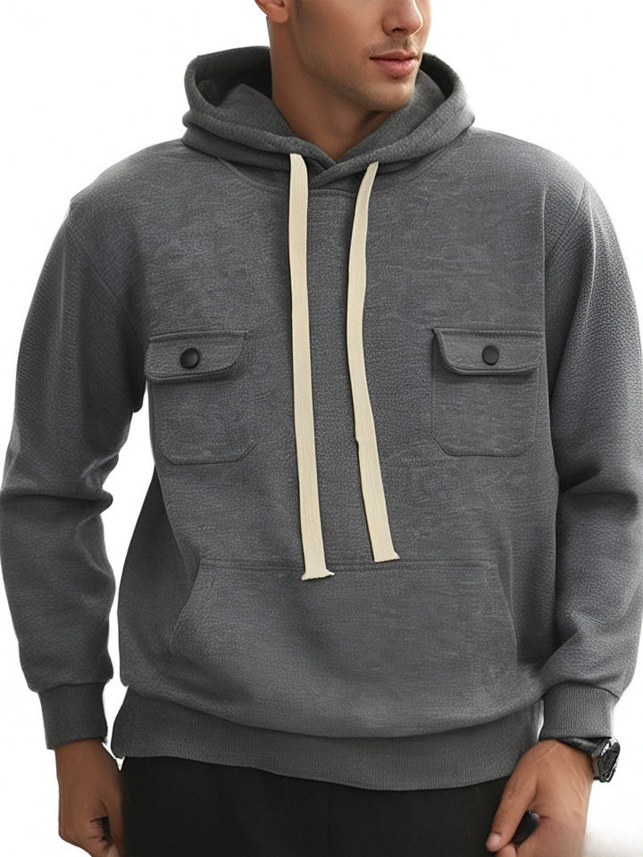Herren Kapuzenpullover mit praktischen Taschen und modernem Design Echoarchiv