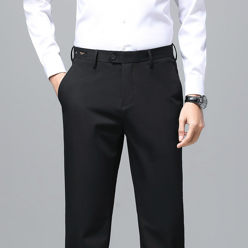 Herren elegante Business-Hose mit feiner Struktur Echoarchiv