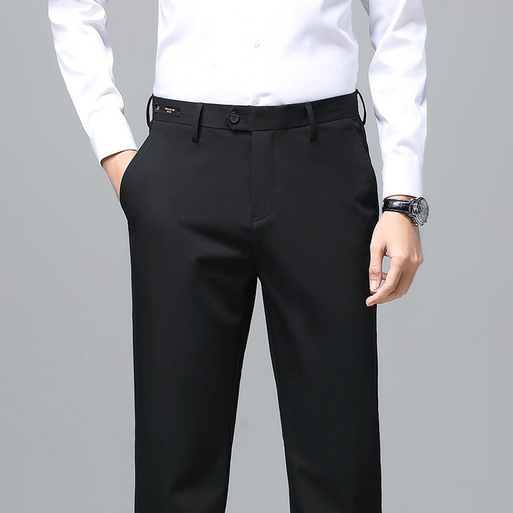Herren elegante Business-Hose mit feiner Struktur Echoarchiv