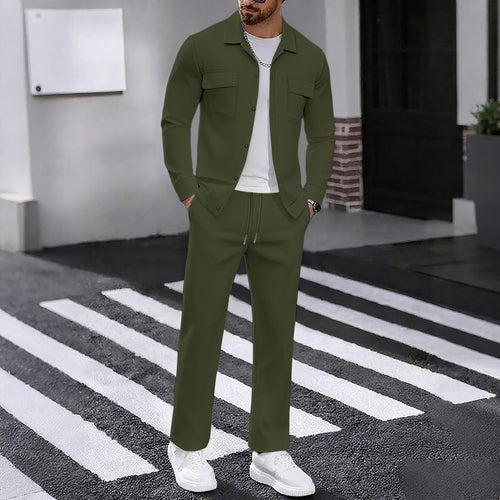 Herren Freizeitjacke und Jogginghose Set Echoarchiv