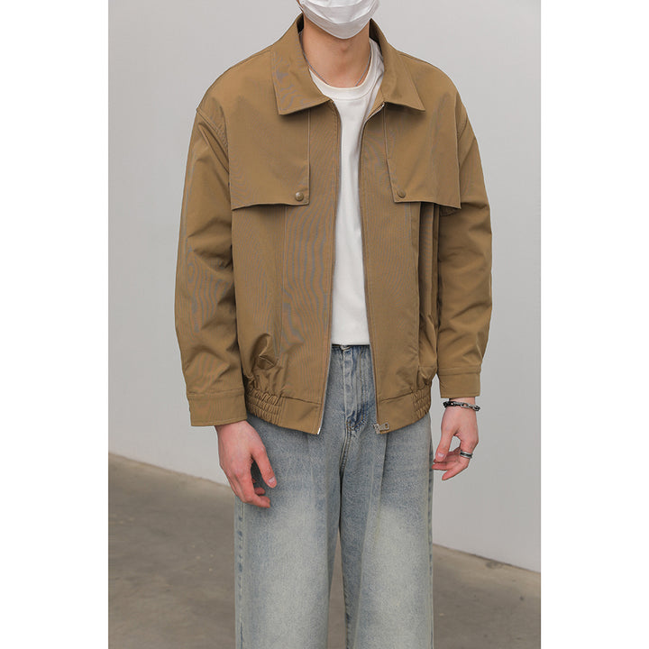 Herren stylische Utility-Jacke mit praktischen Taschen und innovativem Design Echoarchiv