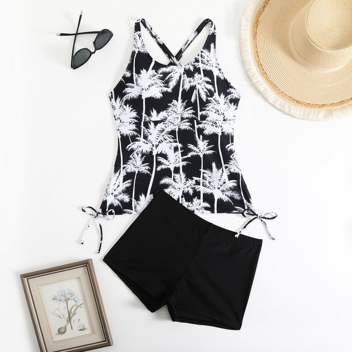 Damen Tankini-Oberteil mit sportlichen Shorts Echo Archiv