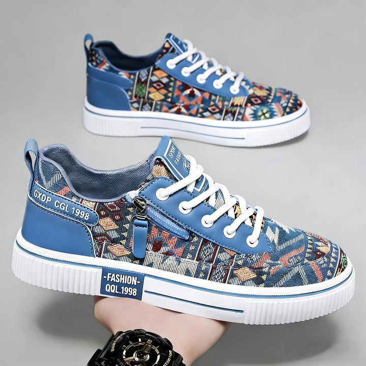 Unisex Freizeit-Sneaker mit modischem Ethno-Muster Echoarchiv