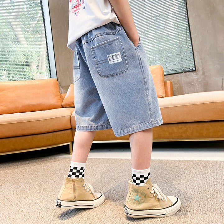 Unisex Denim-Shorts im lässigen Schnitt Echo Archiv