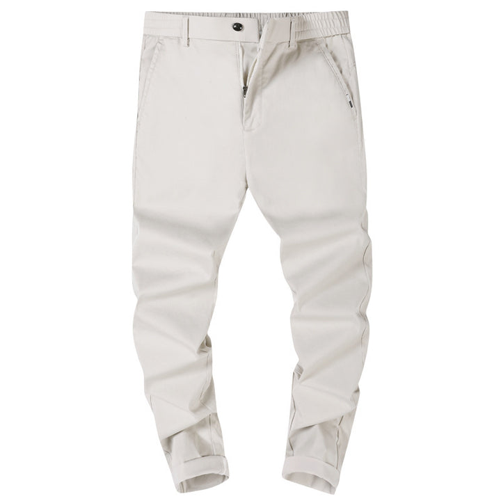 Herren Modische Slim-Fit Stoffhose Echo Archiv