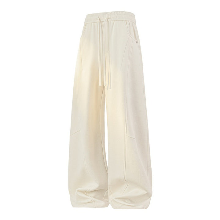 Damen Weite Lagen-Loungehose mit Cargo-Details & elastischem Tunnelzug Echoarchiv