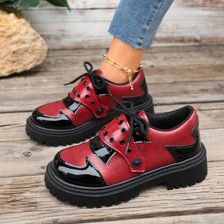 Damen Modische und bequeme Schnürschuhe Echo Archiv