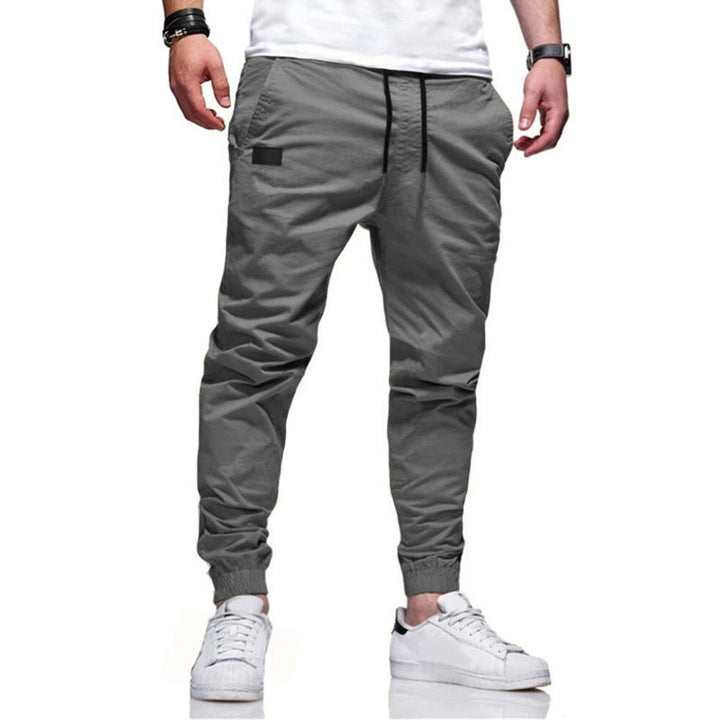 Herren lässige Cargo-Hose mit tapered Schnitt und praktischen Taschen Echoarchiv