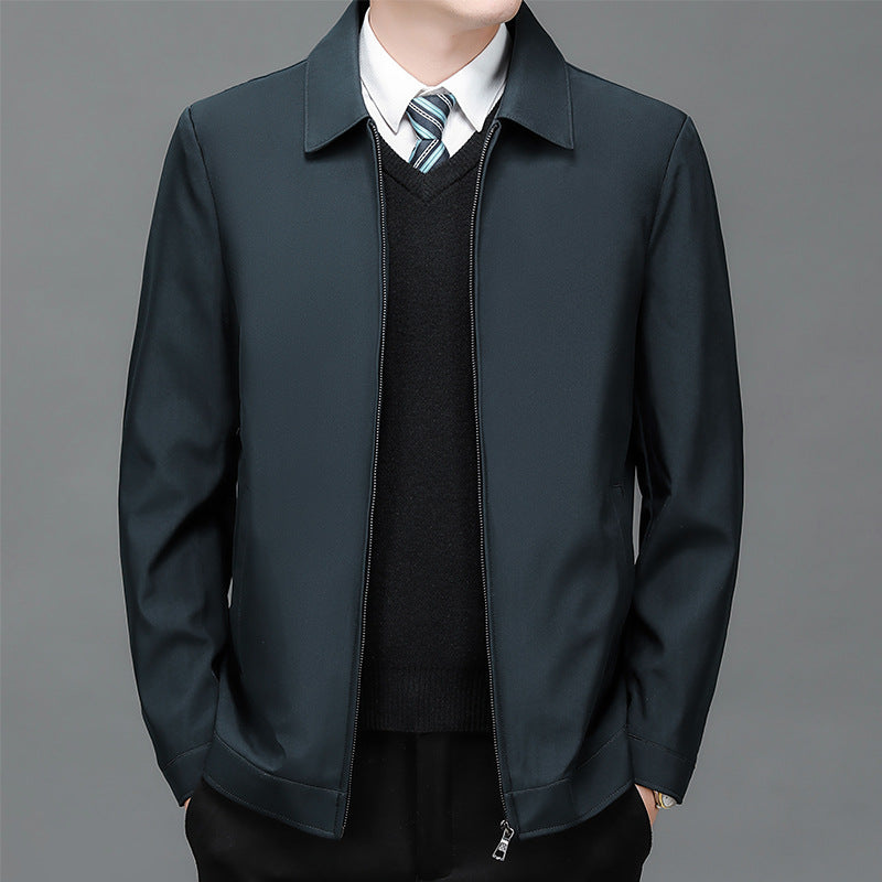 Herren Leichte Übergangsjacke mit klassischem Schnitt Echo Archiv
