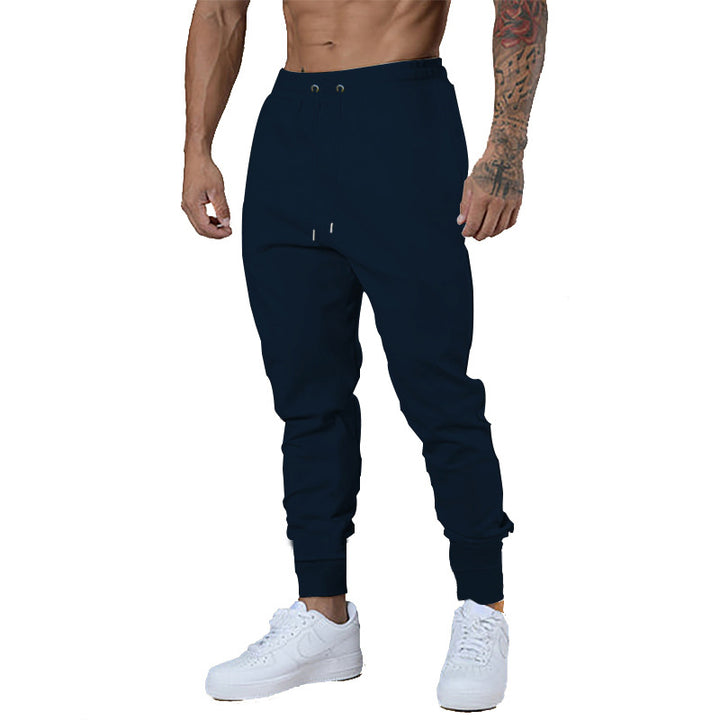 Herren Slim-Fit Jogginghose mit elastischem Bund und Rippbündchen Echoarchiv