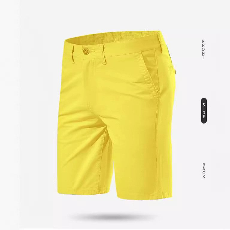 Herren modische Chino-Shorts mit atmungsaktivem Material und praktischem Taschen-Design Echoarchiv