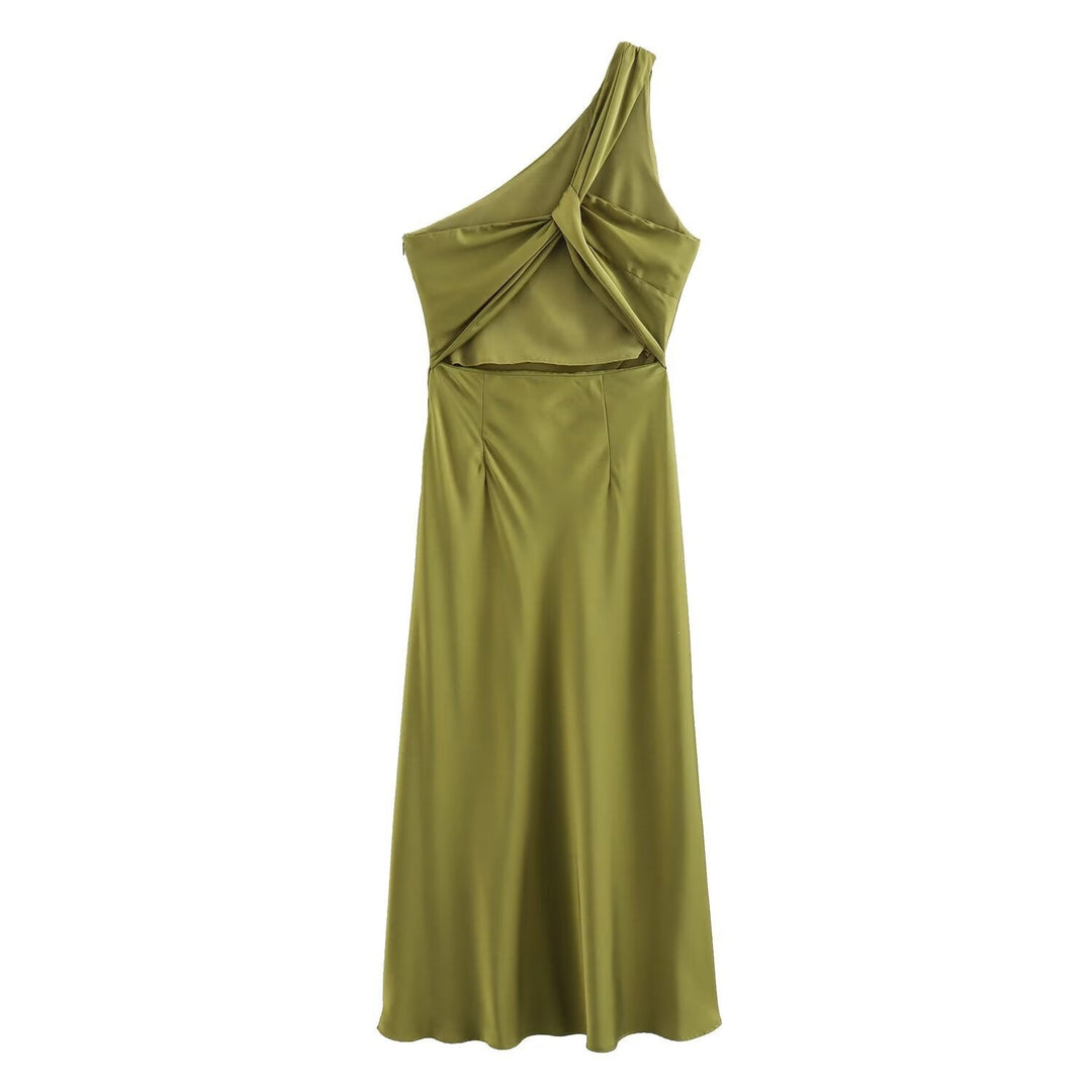 Damen Dekoratives Seidenkleid Echo Archiv