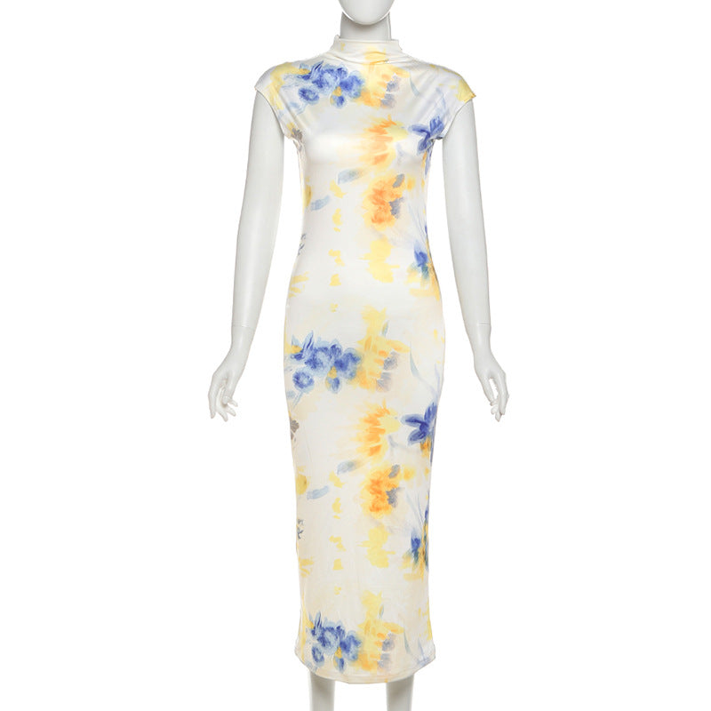 Damen Maxikleid im elegantem Floral Design Echo Archiv
