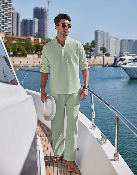 Herren Relaxed Fit Küsten Lounge Set Echoarchiv