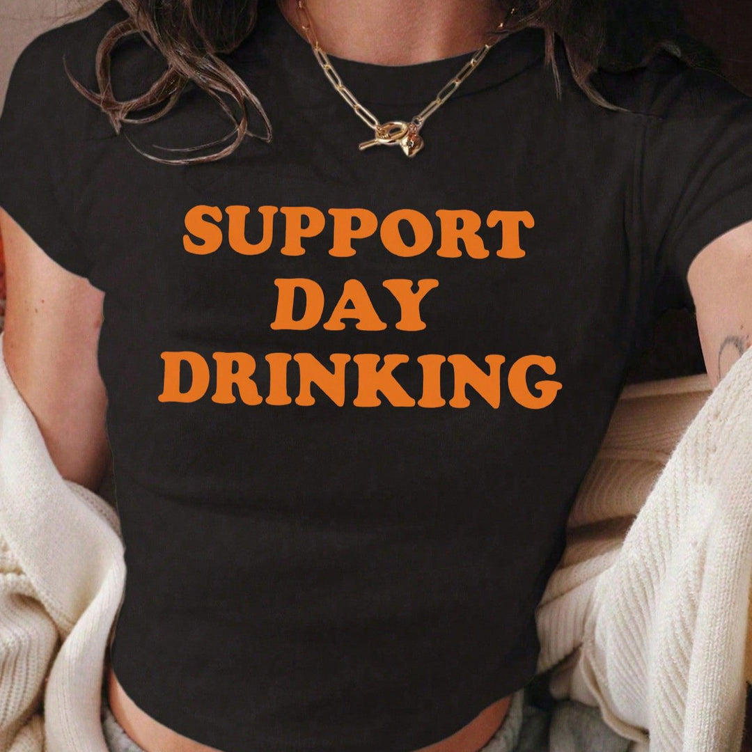 Damen T-Shirt mit witzigem Statementdruck Echo Archiv