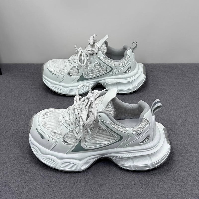 Damen Sportliche Sneakers mit atmungsaktiver Mesh-Oberfläche von Echo Archiv