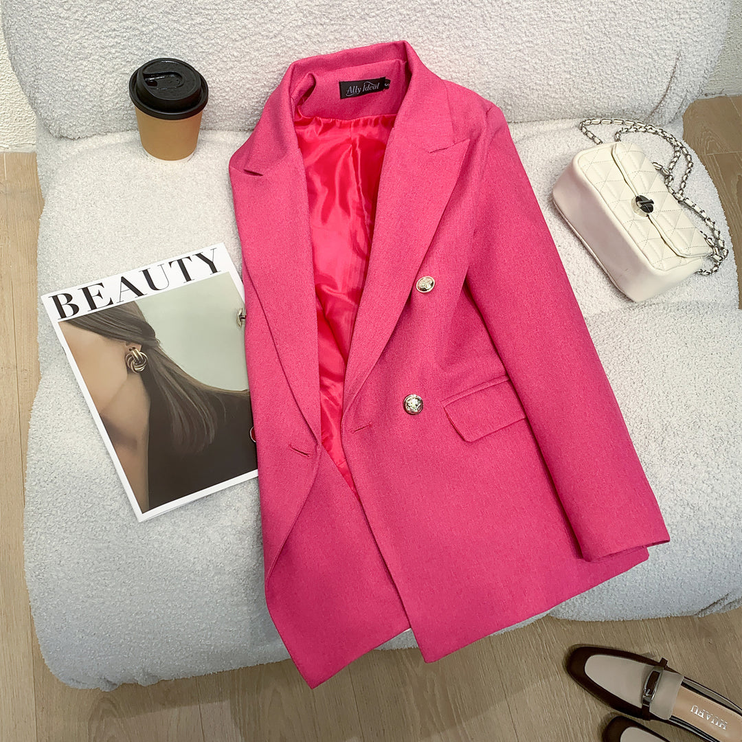 Damen Eleganter Blazer mit doppelter Knopfreihe Echo Archiv