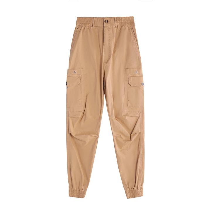 Herren Cargo-Hose mit funktionalen Taschen und elastischem Bund Echoarchiv