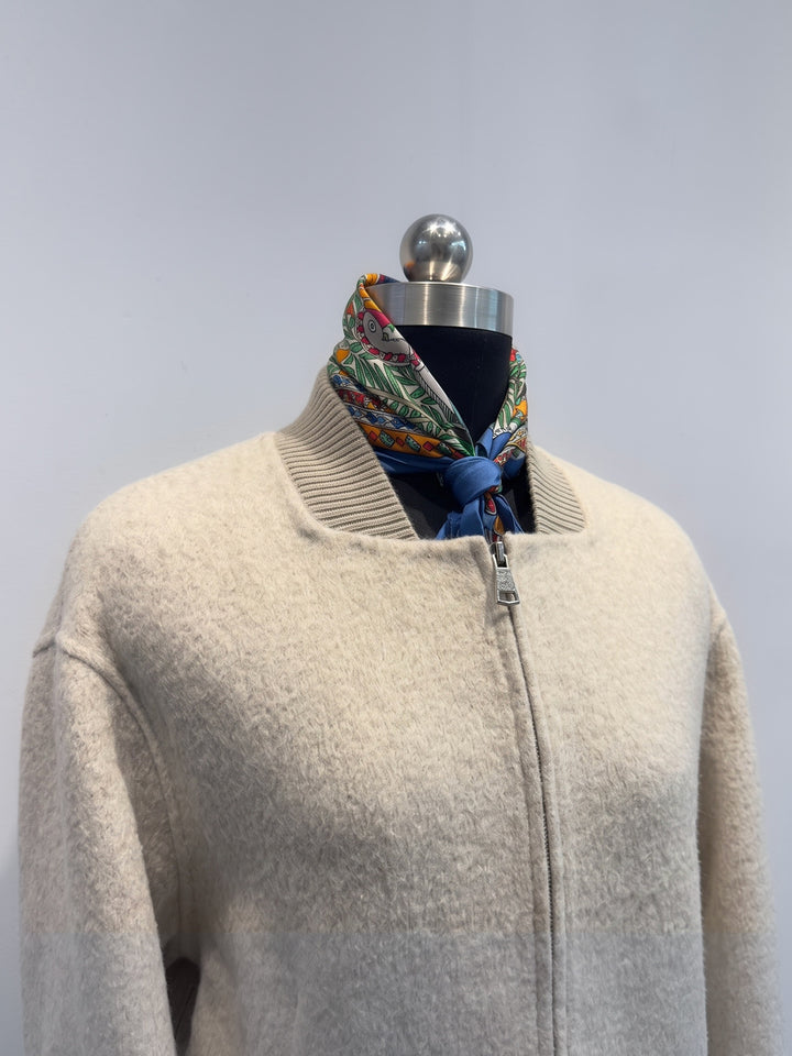 Damen zeitgenössische Zip-Up Jacke Echoarchiv