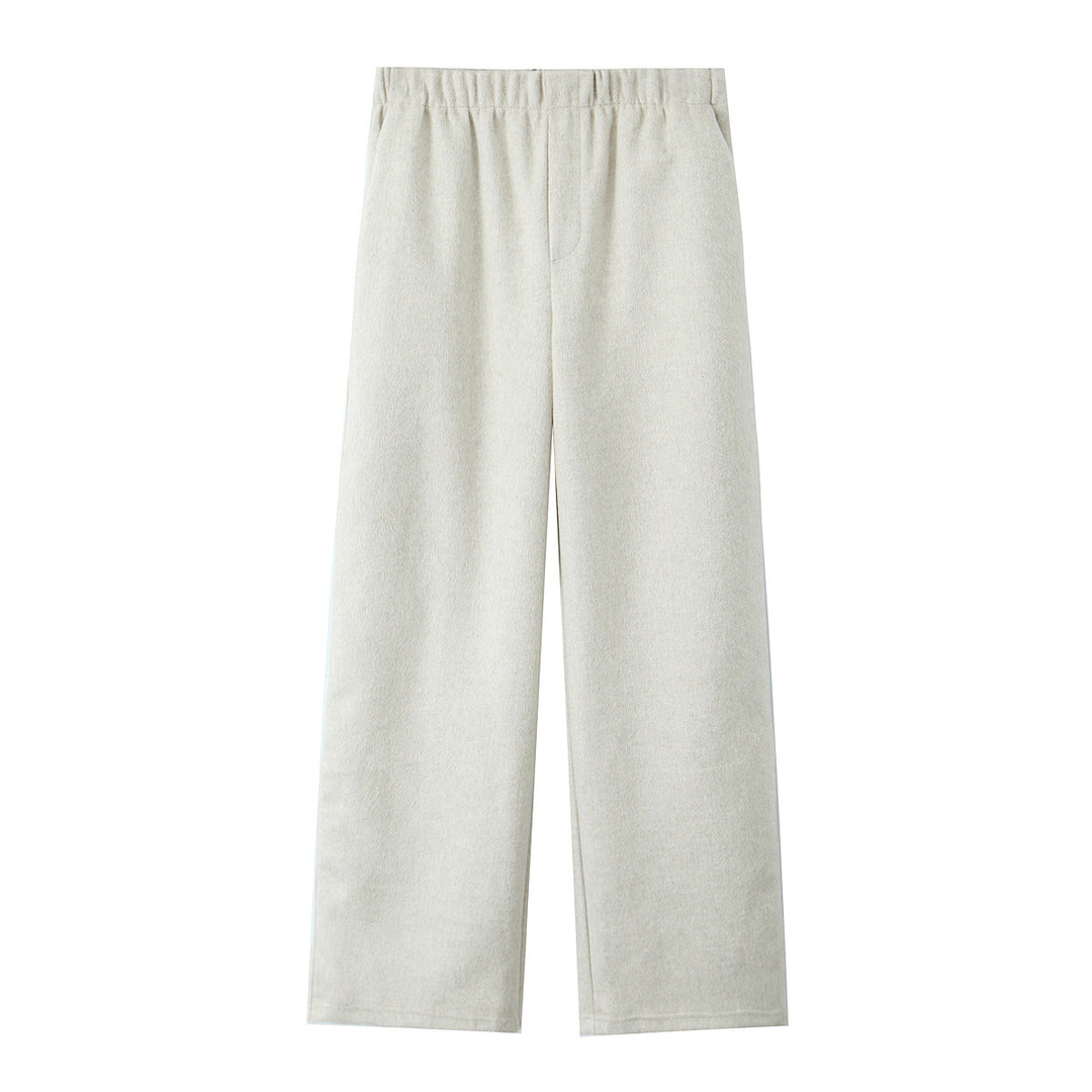 Damen Weite Jersey-Hose mit hohem Bund und elastischem Gummizug Echo Archiv