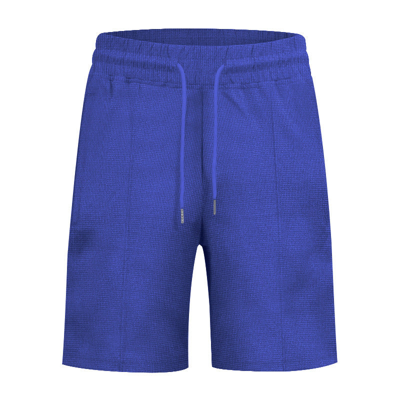 Herren Freizeithose mit elastischem Bund und strukturiertem Design Echoarchiv