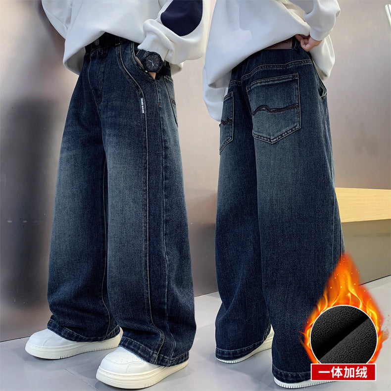 Herren lässige weite Denim-Jeans Echo Archiv