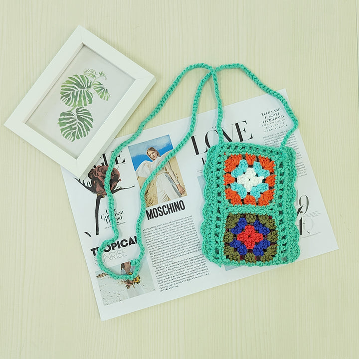 Damen Handgefertigte Häkel-Tasche Echo Archiv 1779787760
