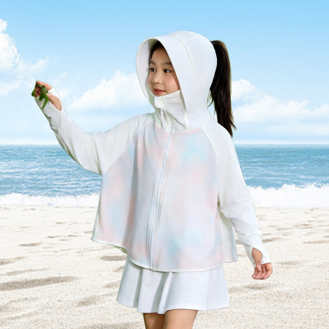 Damen UV-Schutzjacke mit Kapuze und atmungsaktivem Material Echo Archiv