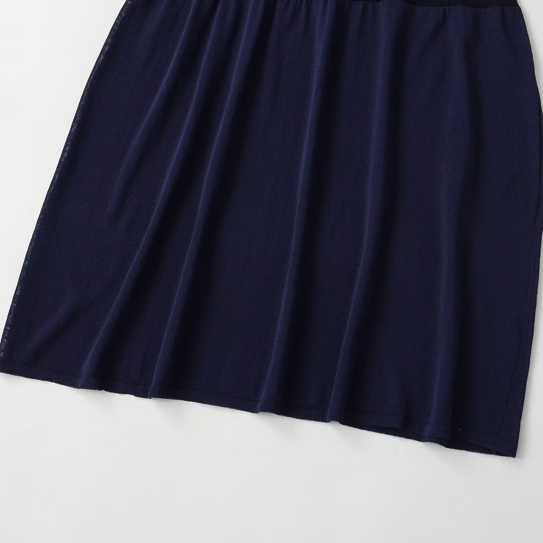 Damen Maxikleid mit schwingendem Schnitt und betontem Tailleneinsatz Echo Archiv