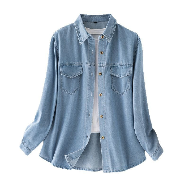Damen Denim Hemdjacke Echo Archiv