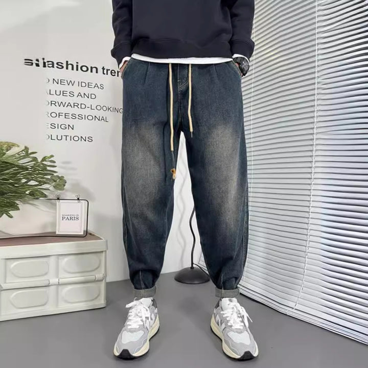 Herren Einzigartige Ripped Denim Jeans Echoarchiv