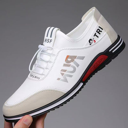 Herren Slip-On-Sneaker mit elastischer Schnellzug-Schnürung und neoprenem Komfortkragen Echoarhiv
