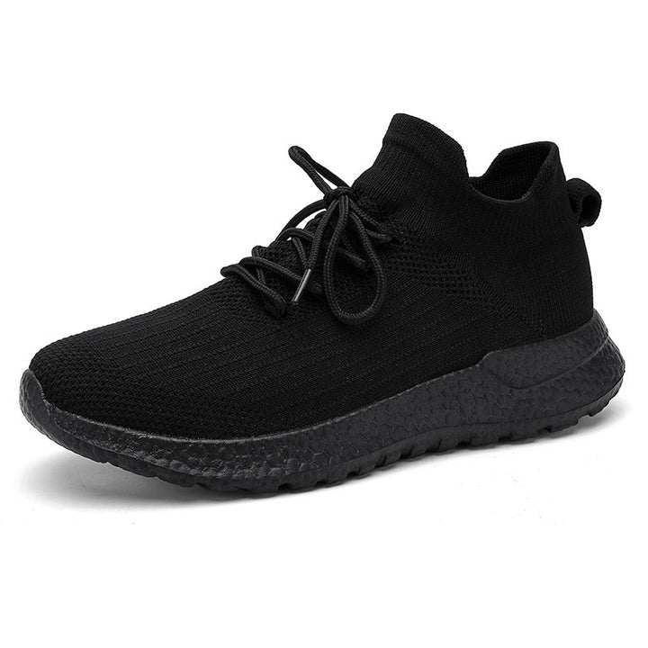 Unisex nahtloser Strick‑Sock‑Sneaker mit gepolsterter Hohlkammer‑Zwischensohle und griffiger Wabensohle – Norré