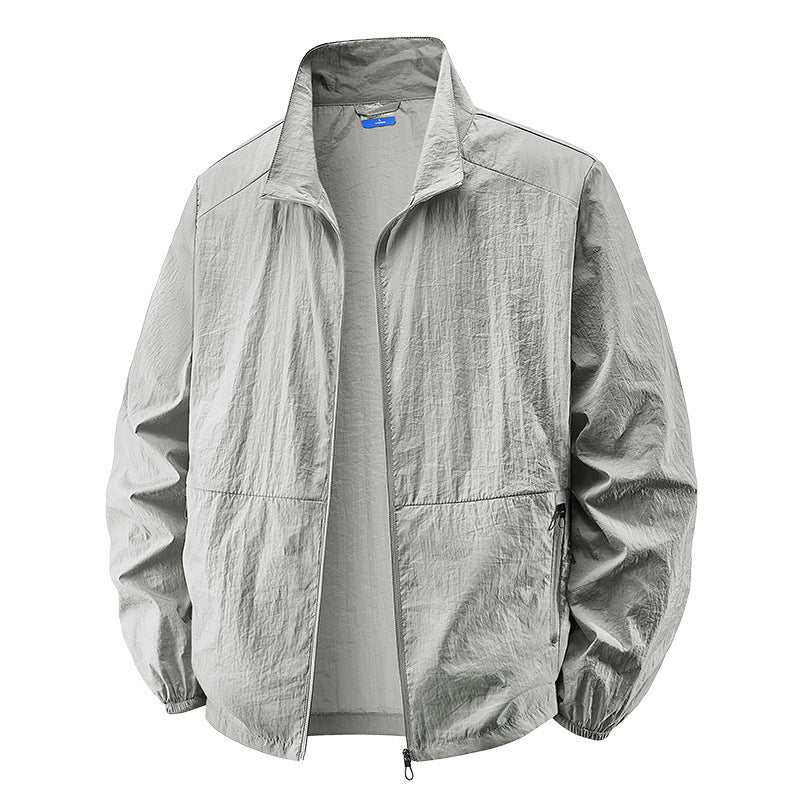 Herren Leichte Übergangsjacke mit praktischem Windschutz Echo Archiv 1787797861