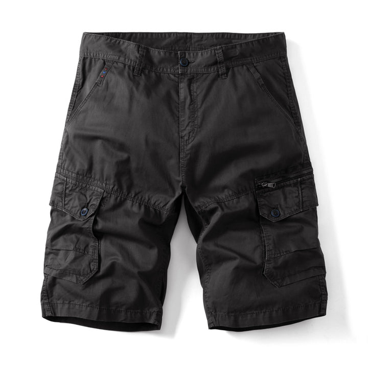 Herren Cargo-Bermudashorts mit praktischen Seitentaschen und verstellbarem Gummizug Echoarchiv