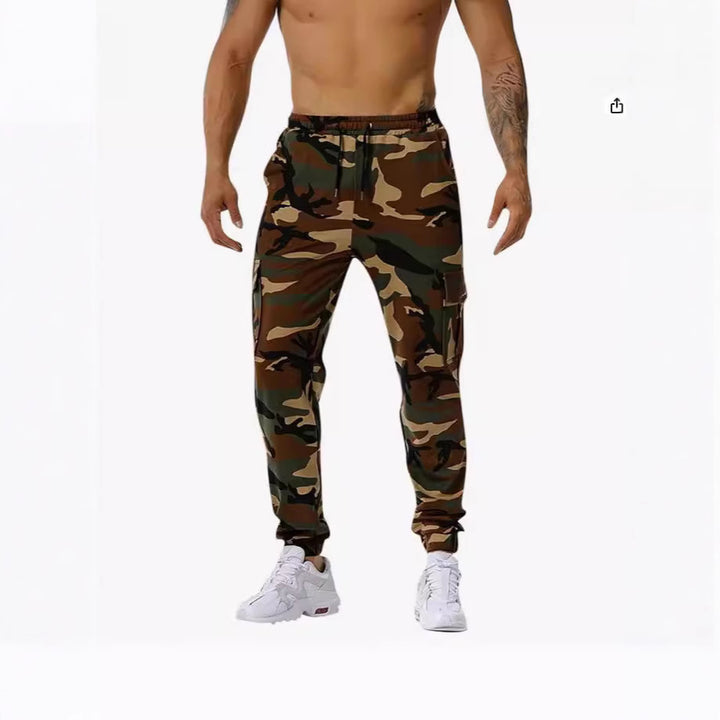 Herren Cargohose mit elastischem Bund und praktischen Seitentaschen Echoarchiv