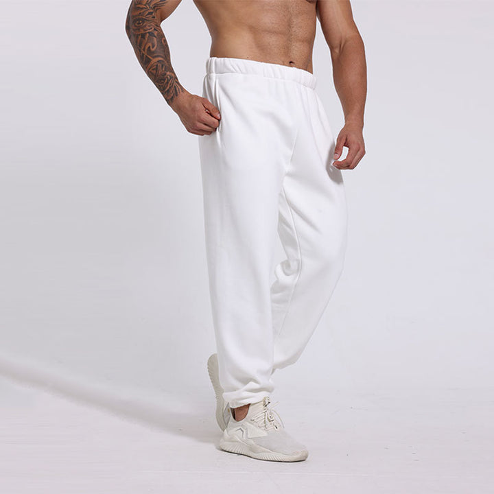 Herren bequeme Jogginghose mit elastischem Bund und seitlichen Eingrifftaschen Echoarchiv