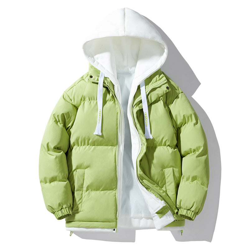 Herren Wattierte Steppjacke mit integriertem Kapuzen-Layer und winddichter Außenhülle Echo Archiv