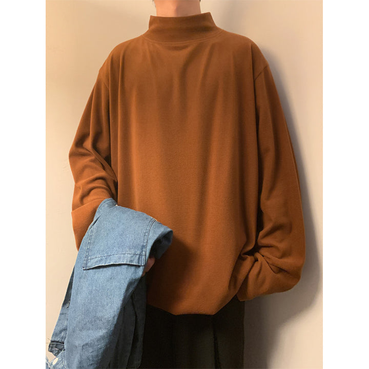 Herren Lässiger Rollkragenpullover Echo Archive