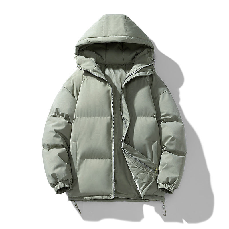 Unisex Gepolsterte Kapuzensteppjacke mit Thermoisolierung und verstellbarem Saum Echo Archiv